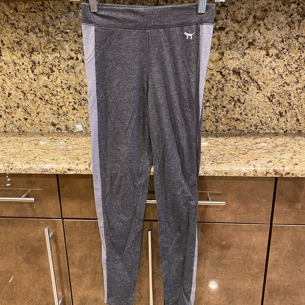 Pink Grey Leggings
